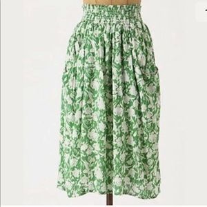 Anthropologie Porridge Shape Suggestion Skirt - xs